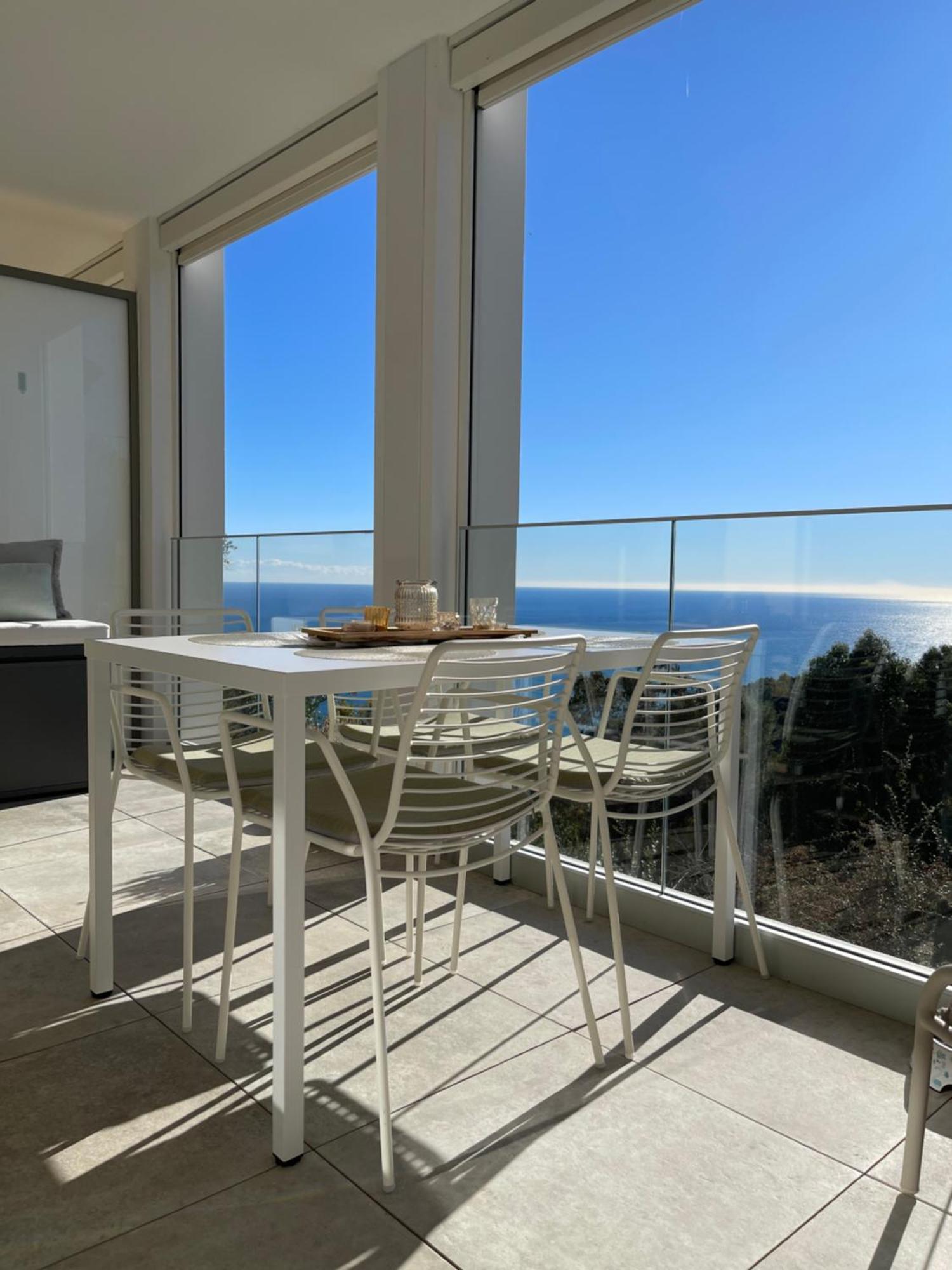Appartement De Luxe Eze Village Vue Mer Avec Piscine Exterior foto